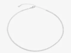 Lantisor tennis zirconia cubic elegance, argint 925